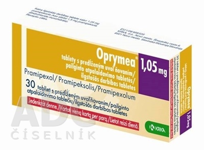 Oprymea 1,05 mg tablety s predĺženým uvoľňovaním 30 ks