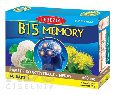 TEREZIA B15 MEMORY cps 1x60 ks