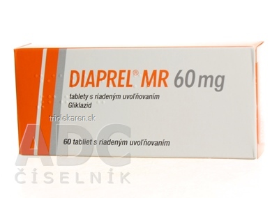 DIAPREL MR 60 mg tbl mod (blis.PVC/Al) 1x60 ks