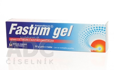 Fastum gel gel der (Al tuba) 1x50 g