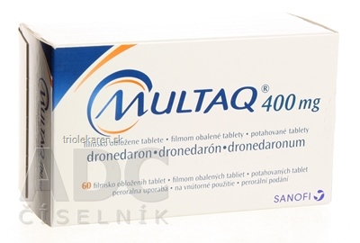 Multaq 400 mg tbl flm 400 mg (blis.PVC/Al) 1x60 ks