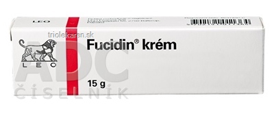 FUCIDIN krém crm der (tuba Al) 1x15 g