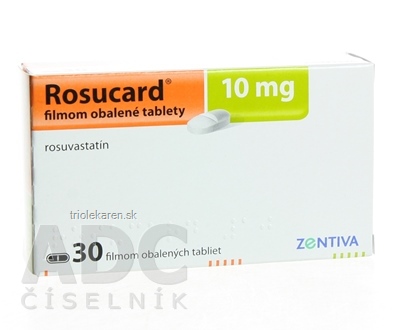 Rosucard 10 mg tbl flm 1x30 ks