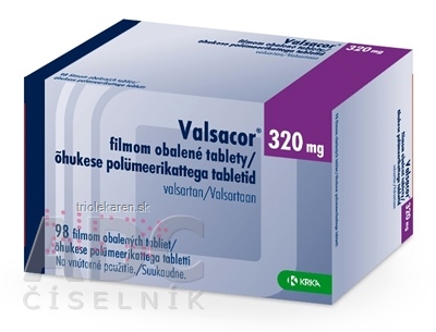 Valsacor 320 mg tbl flm (blis.PVC/PE/PVDC/Al) 1x98 ks