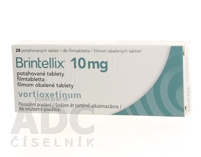 Brintellix 10 mg tbl flm (blis.PVC/PVDC/Al) 1x28 ks