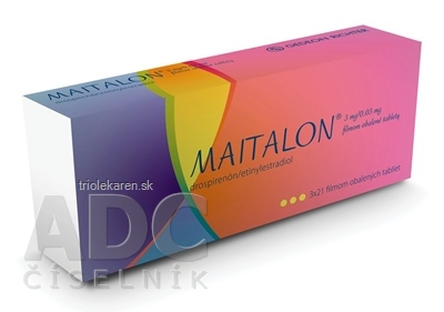 MAITALON 3 mg/0,03 mg filmom obalené tablety tbl flm (blis.PVC/PVDC/Al) 3x21 ks (63 ks)