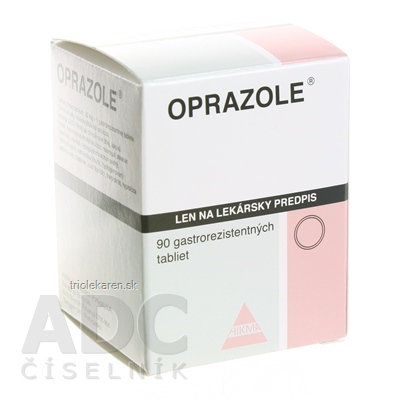 OPRAZOLE tbl ent 20 mg (liek.HDPE) 1x90 ks