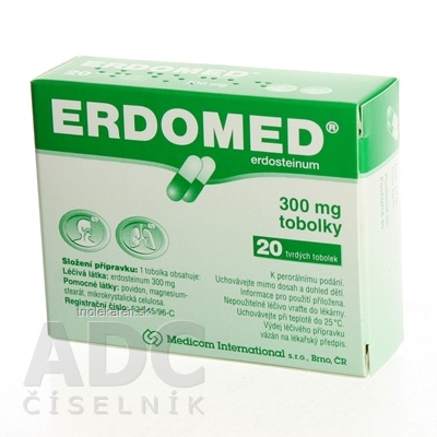 ERDOMED 300 MG cps dur (blis.Al/PVC/PVDC) 1x20 ks