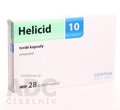 Helicid 10 cps dur 10 mg (blis.) 1x28 ks