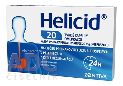 Helicid 20 cps dur 20 mg (blis.) 1x14 ks