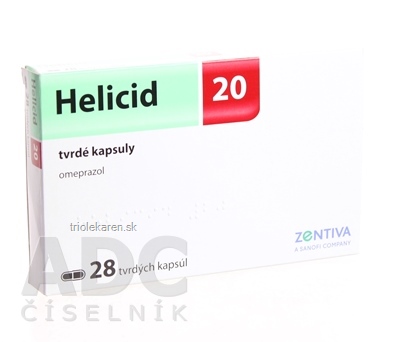 Helicid 20 cps dur 20 mg (blis.) 1x28 ks