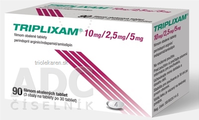 TRIPLIXAM 10 mg/2,5 mg/5 mg tbl flm (obal PP) 3x30 ks (90 ks)