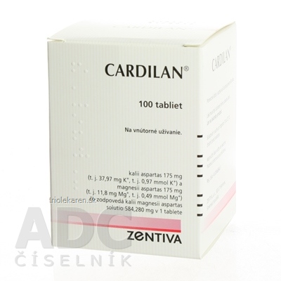 CARDILAN tbl 175 mg (fľ.skl.) 1x100 ks