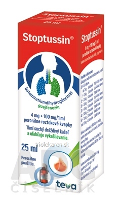 Stoptussin gto por (fľ.skl. s kvapk.) 1x25 ml