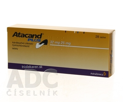 Atacand PLUS 32 mg/25 mg tbl (blis.PVC/PVDC/Al) 1x28 ks