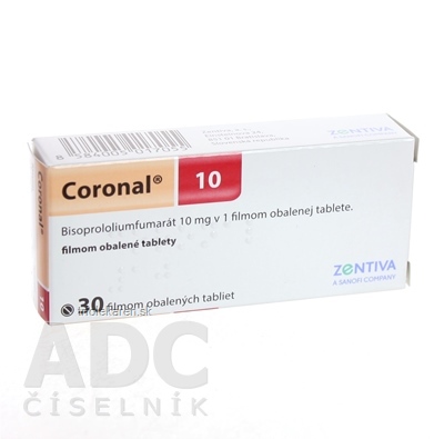 Coronal 10 tbl flm 10 mg (blis.PVC/PE/PVDC/Al) 1x30 ks