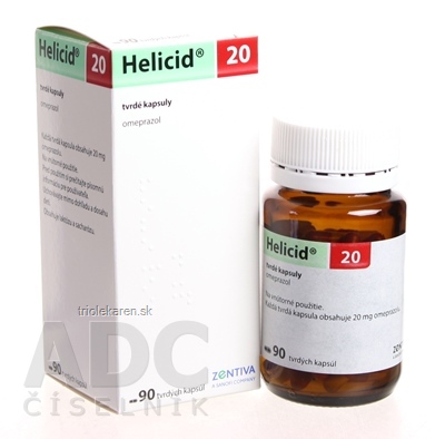 Helicid 20 cps dur 20 mg (fľ.skl.hnedá) 1x90 ks