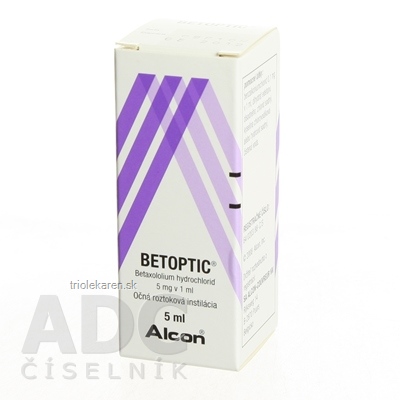 BETOPTIC int opo (fľ.PE) 1x5 ml