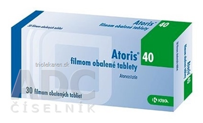 Atoris 40 tbl flm 40 mg (blis.OPA/Al/PVC/Al) 1x30 ks