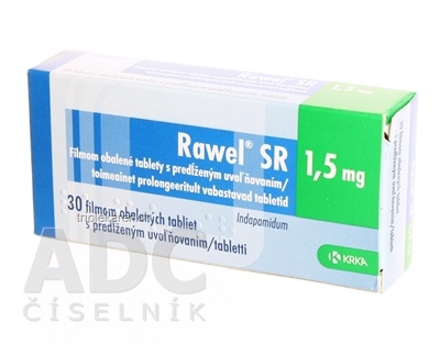 Rawel SR 1,5 mg tbl plg (blister PVC/PVDc/Al) 1x30 ks