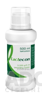 Lactecon sol por (fľ.HDPE) 1x500 ml