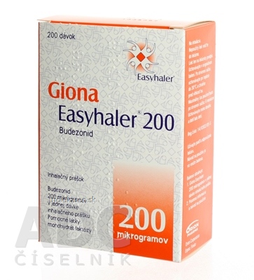 Giona Easyhaler 200 plv inh (inhal.plast.) 1x200 dávok