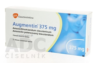 Augmentin 375 mg tbl flm (blis.PVC/PVDC/Al) 1x21 ks