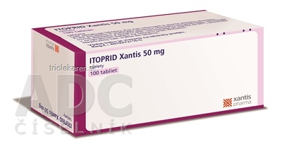 Itoprid FMK 50 mg (Xantis) tbl (blis.PVC/PVDC/Al) 10x10 ks (100 ks)