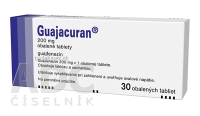 GUAJACURAN tbl obd 200 mg (blis.Al/PVC) 1x30 ks