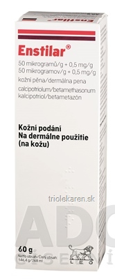 Enstilar 50 mikrogramov/g + 0,5 mg/g spm der (nád.hliníková) 1x60 g