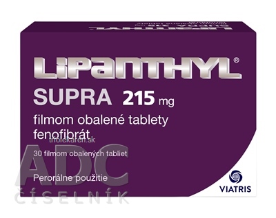 LIPANTHYL SUPRA 215 mg tbl flm 1x30 ks