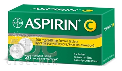 ASPIRIN C tbl eff (strip papier/PE/Al/Surlyn) 1x20 ks