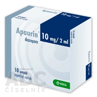 Apaurin sol inj 10 mg (amp.skl.) 10x2 ml