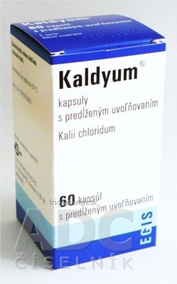 Kaldyum cps pld 600 mg (fľ.skl.) 1x60 ks