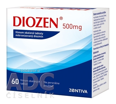 Diozen tbl flm 500 mg (blis.PVC/Al) 1x60 ks