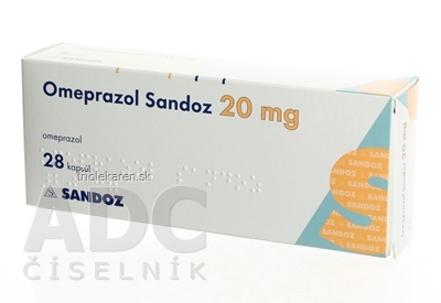 Omeprazol Sandoz 20 mg cps end (blister Al/Al) 1x28 ks