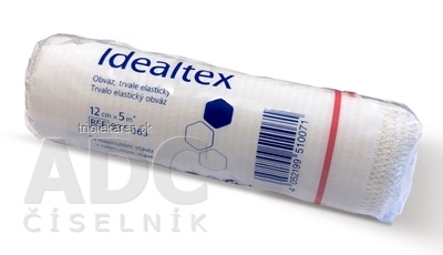 IDEALTEX ovínadlo elastické dlhoťažné (12cm x 5m) 1x1 ks