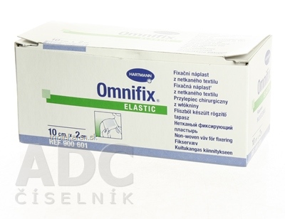 OMNIFIX ELASTIC hypoalergénna náplasť fixačná z netkaného textilu (10cmx2m) 1x1 ks