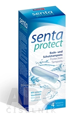 SENTA PROTECT DÁMSKE TAMPÓNY 1x4 ks