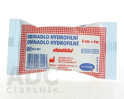 Ovínadlo hydrofilné elastické sterilné (6cm x 4m) 1x1 ks