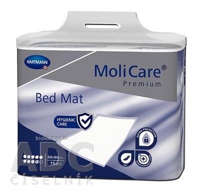 MoliCare Premium Bed Mat 9 kvapiek 60x90 cm absorpčné podložky 1x15 ks