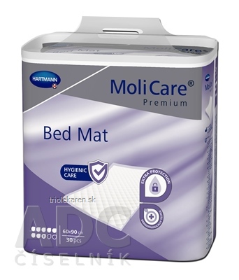 MoliCare Premium Bed Mat 8 kvapiek 60x90 cm absorpčné podložky 1x30 ks