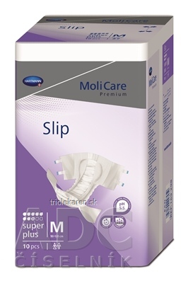 MoliCare Premium Super Plus M plienkové nohavičky zalepovacie (90-120 cm), 1x10 ks