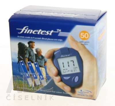 FINETEST-TESTOVACIE PRUZKY 2x25 ks