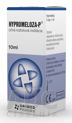 HYPROMELOZA-P roztok na očnú instiláciu 1x10ml