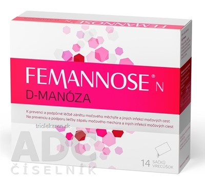 FEMANNOSE N D-manóza granulát vo vrecúškach 1x14 ks