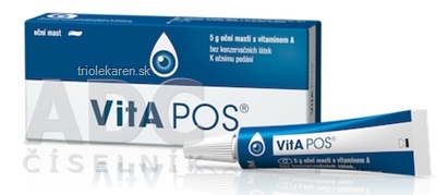 VitA POS očná masť sterilná 1x5 g