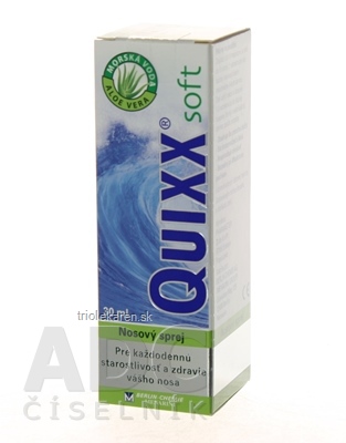 QUIXX soft izotonický nosový sprej 1x30 ml