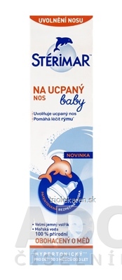 STERIMAR baby Na upchatý nos nosový mikrosprej s obsahom morskej vody 3m+  50 ml