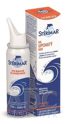 STERIMAR Na upchatý nos nosový sprej s obsahom morskej vody 3r+ 50 ml